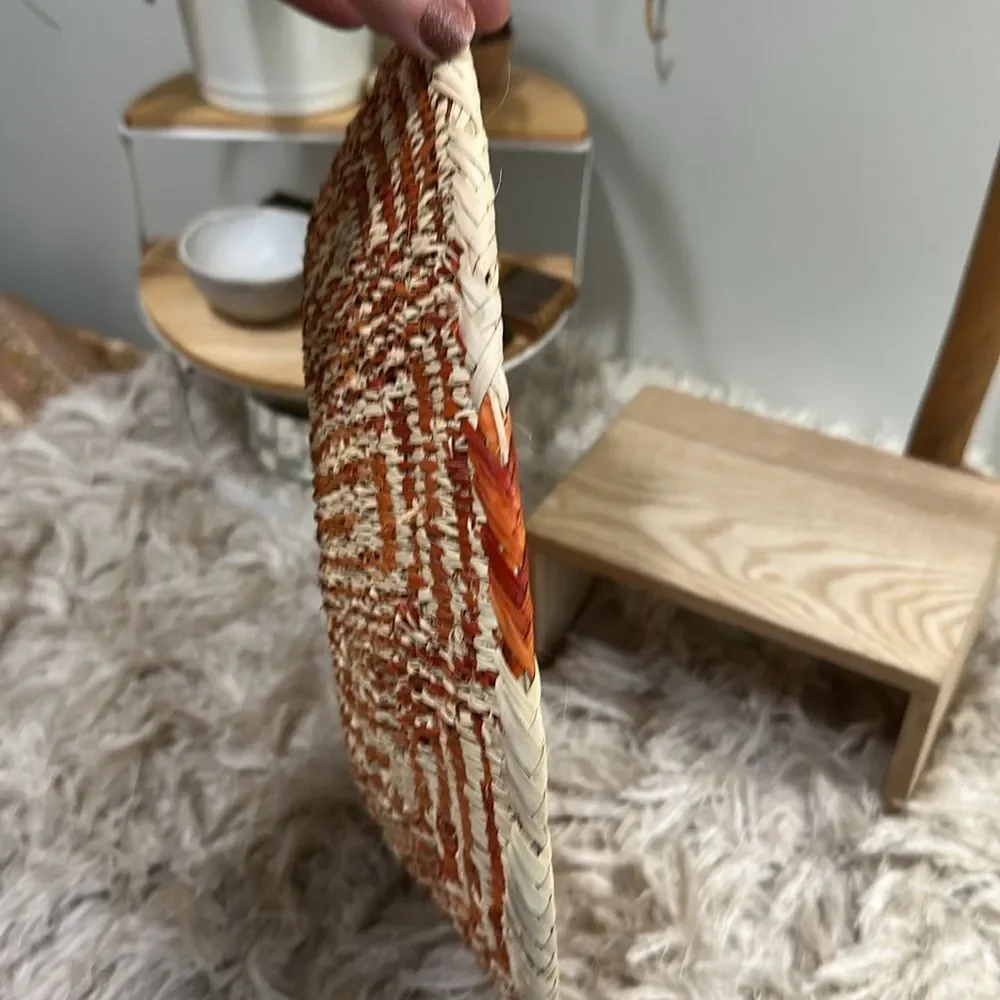 Boho Natural Woven‎ Patterned Basket For Home Decor